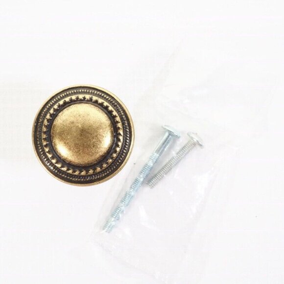 Top Knobs Tuscany Contessa M200 German Bronze Round Pull1-1/4” x 1-1/4" - Picture 3 of 4